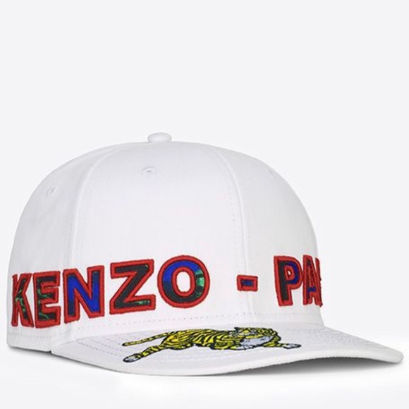 Kenzo Other - Kenzo H&M collaboration NWT white Jungle Tiger hat READ DESCRIPTION
